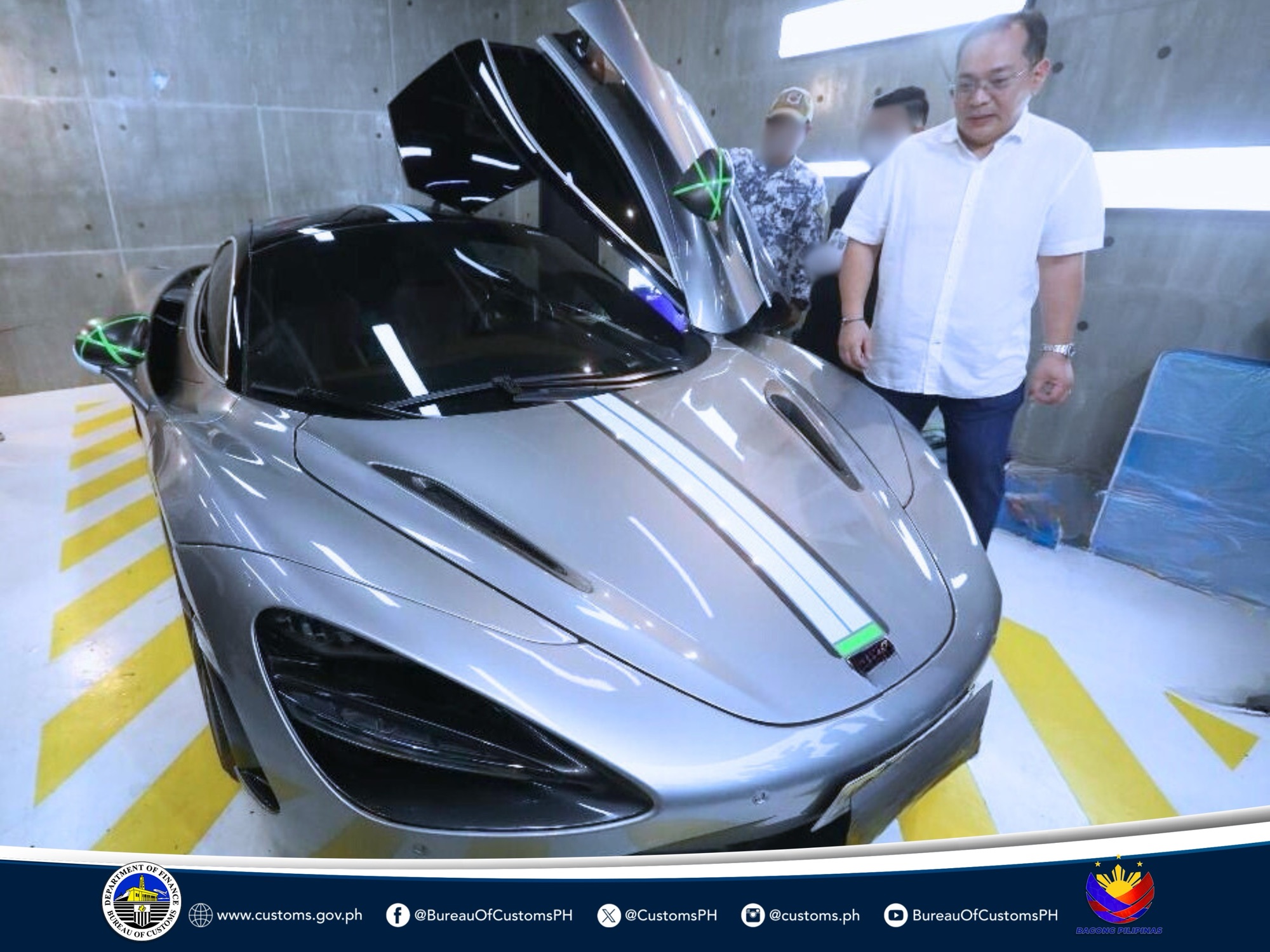 BOC locks down vehicle service center in Makati for storing P366-M ...