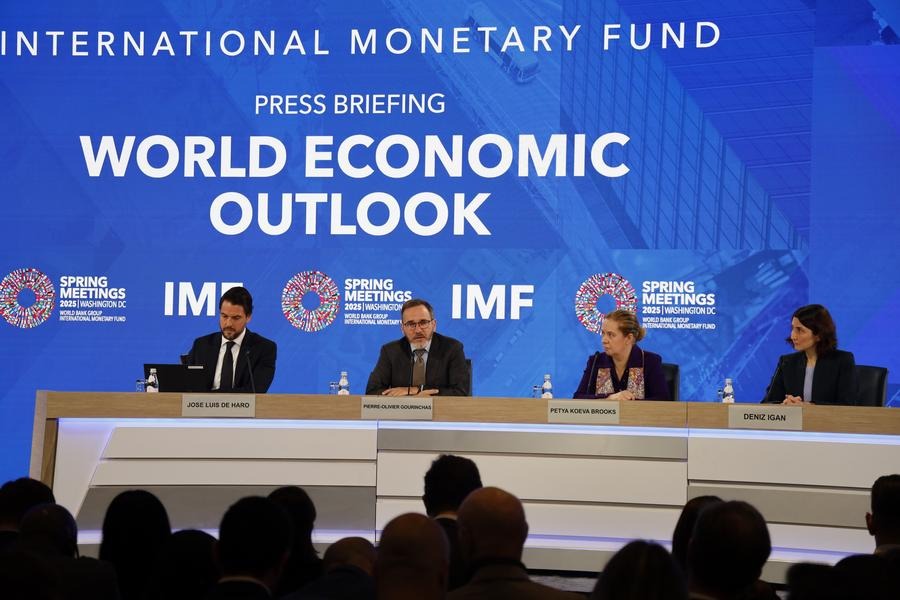 IMF downgrades global growth forecast to 2.8 pct in 2025 amid increased ...