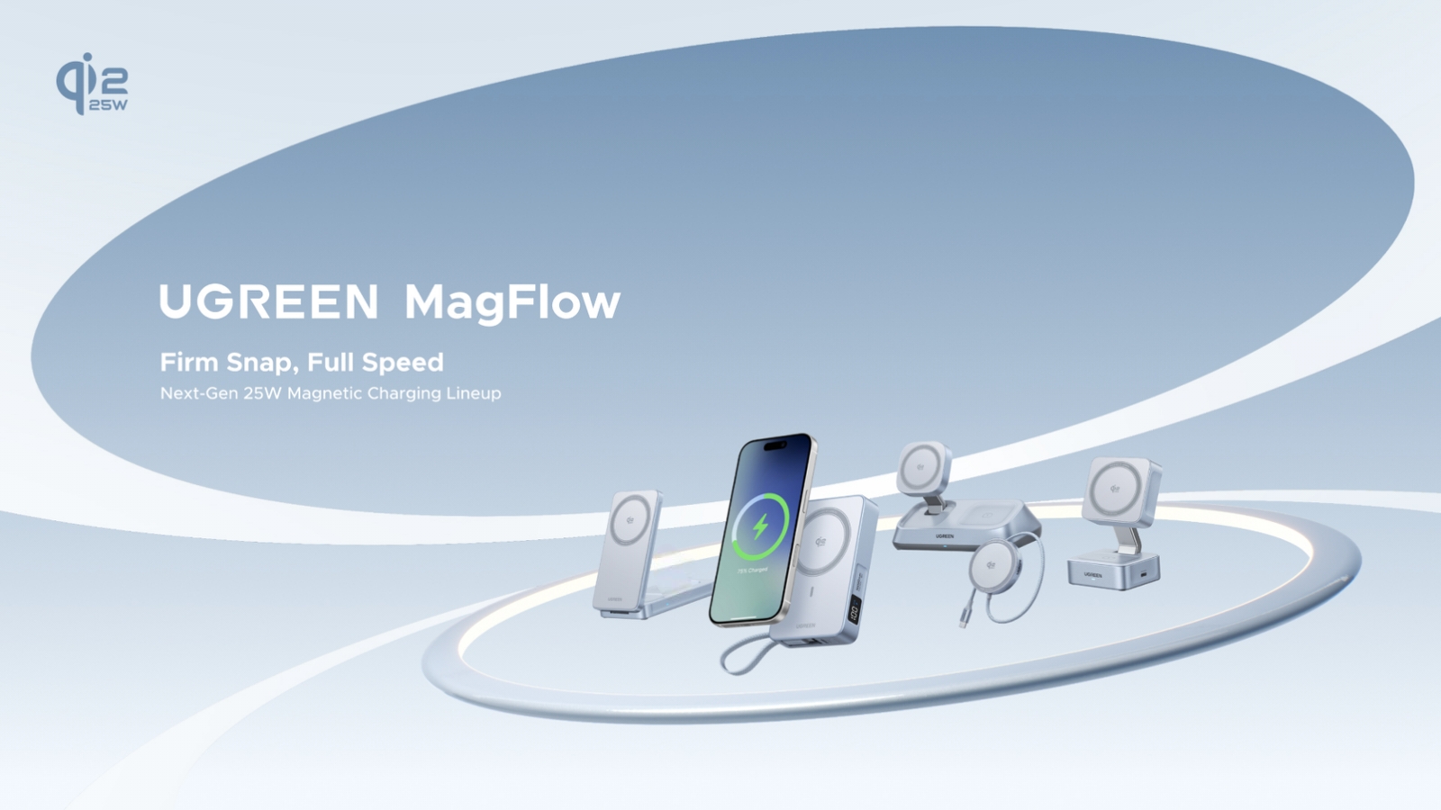 UGREEN unveils MagFlow Qi2 25W series, ushering future of magnetic fast ...