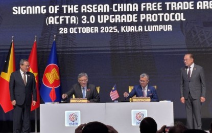 ASEAN, China Ink upgraded free trade agreement protocol