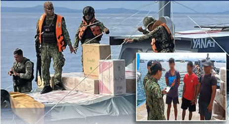 PNP Seizes Php 14 Million in Smuggled Cigarettes in Zamboanga