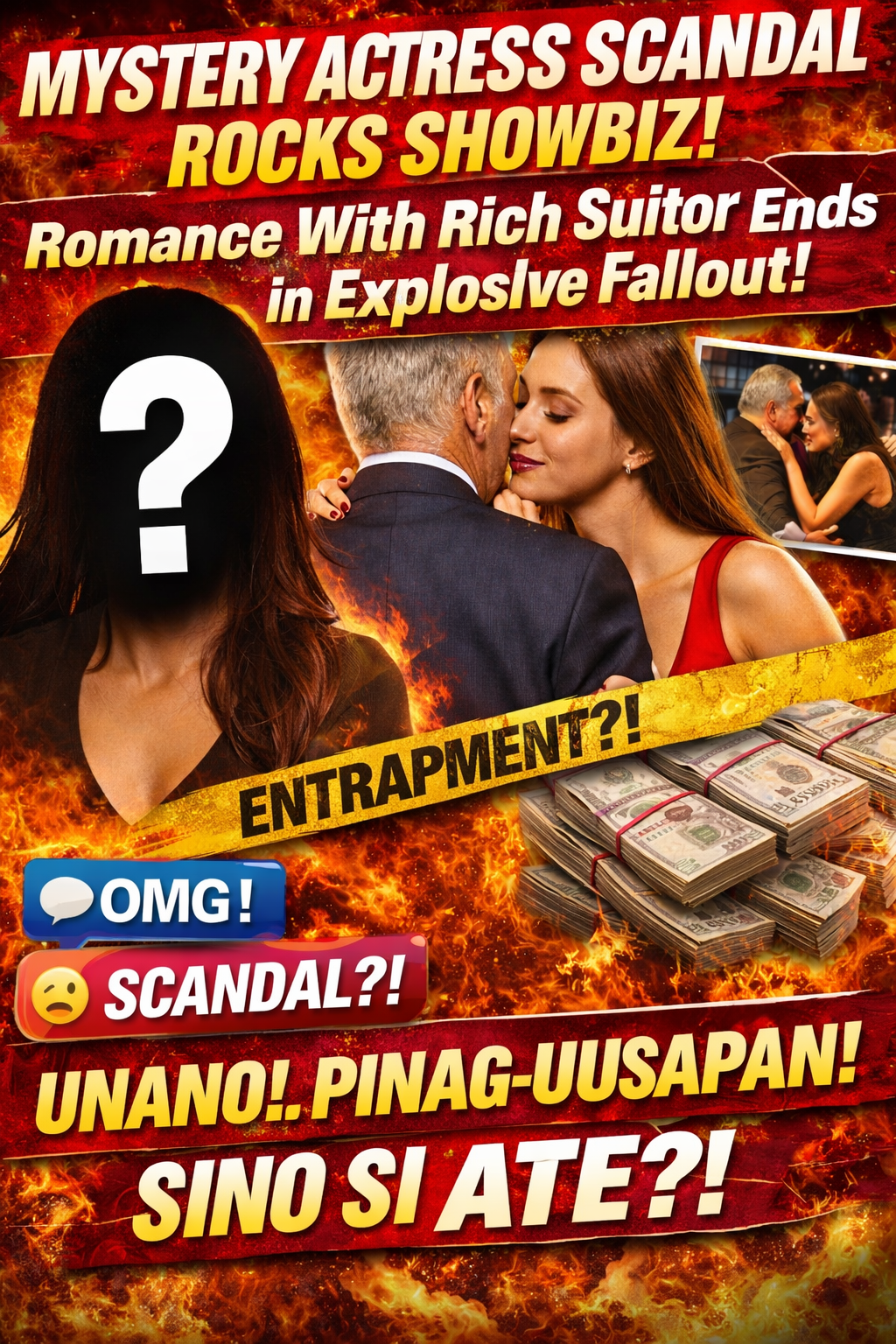 Mystery actress scandal rocks romance with rich boyfriend ends