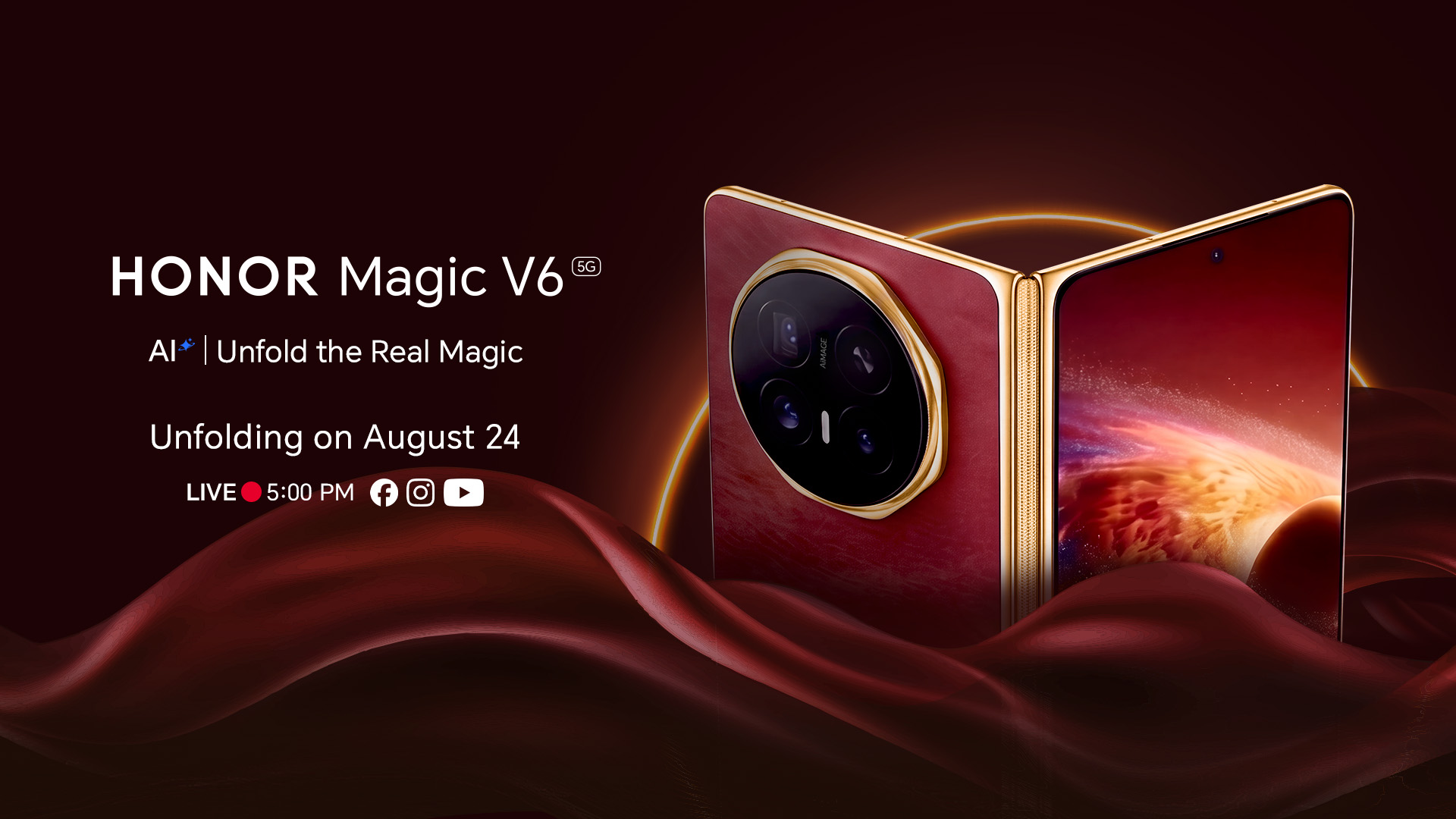 HONOR Magic V6 set to make its Bbg Philippine debut on August 24